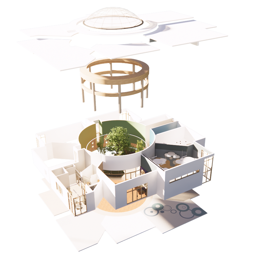 Building Exploded View