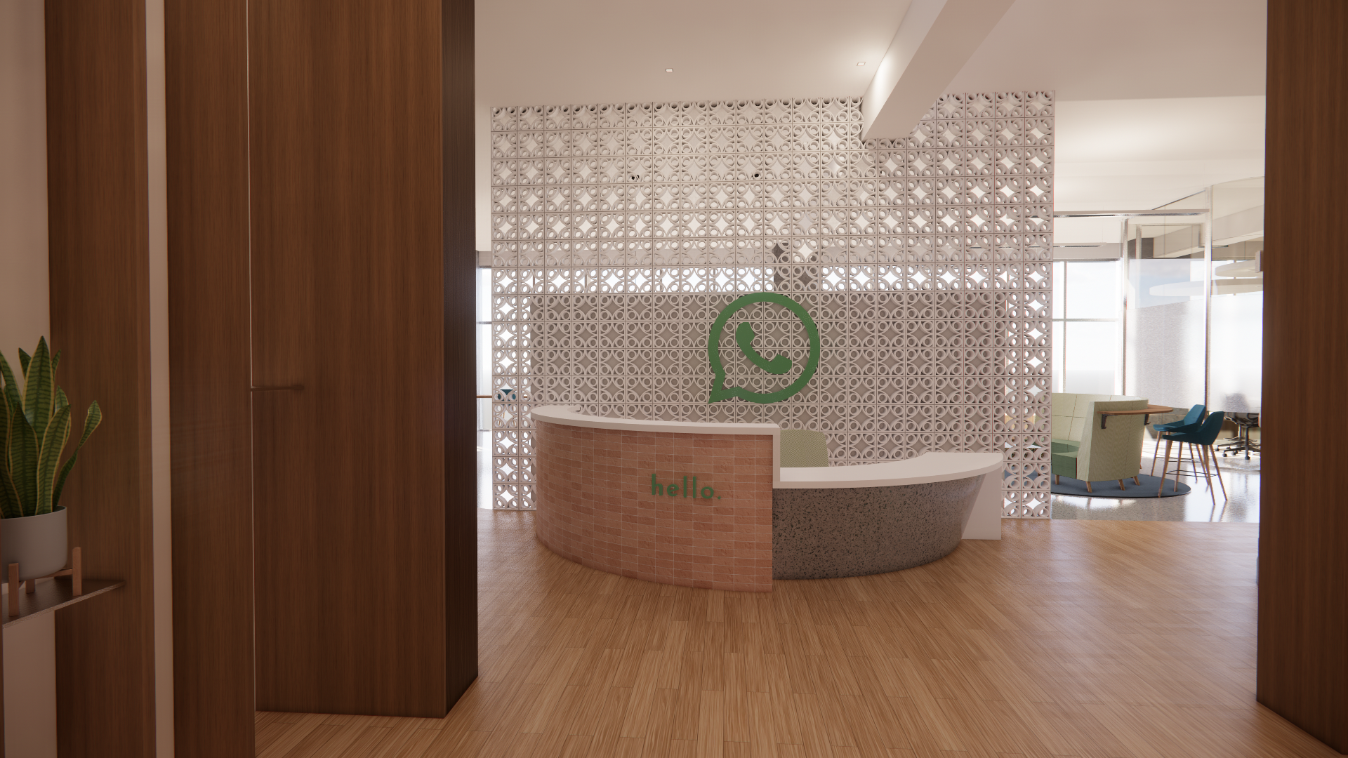 Final Presentation Reception Perspective