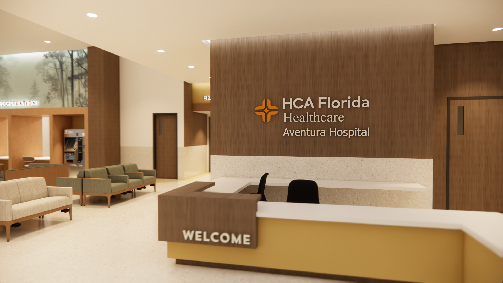 Rendering – Reception Entry